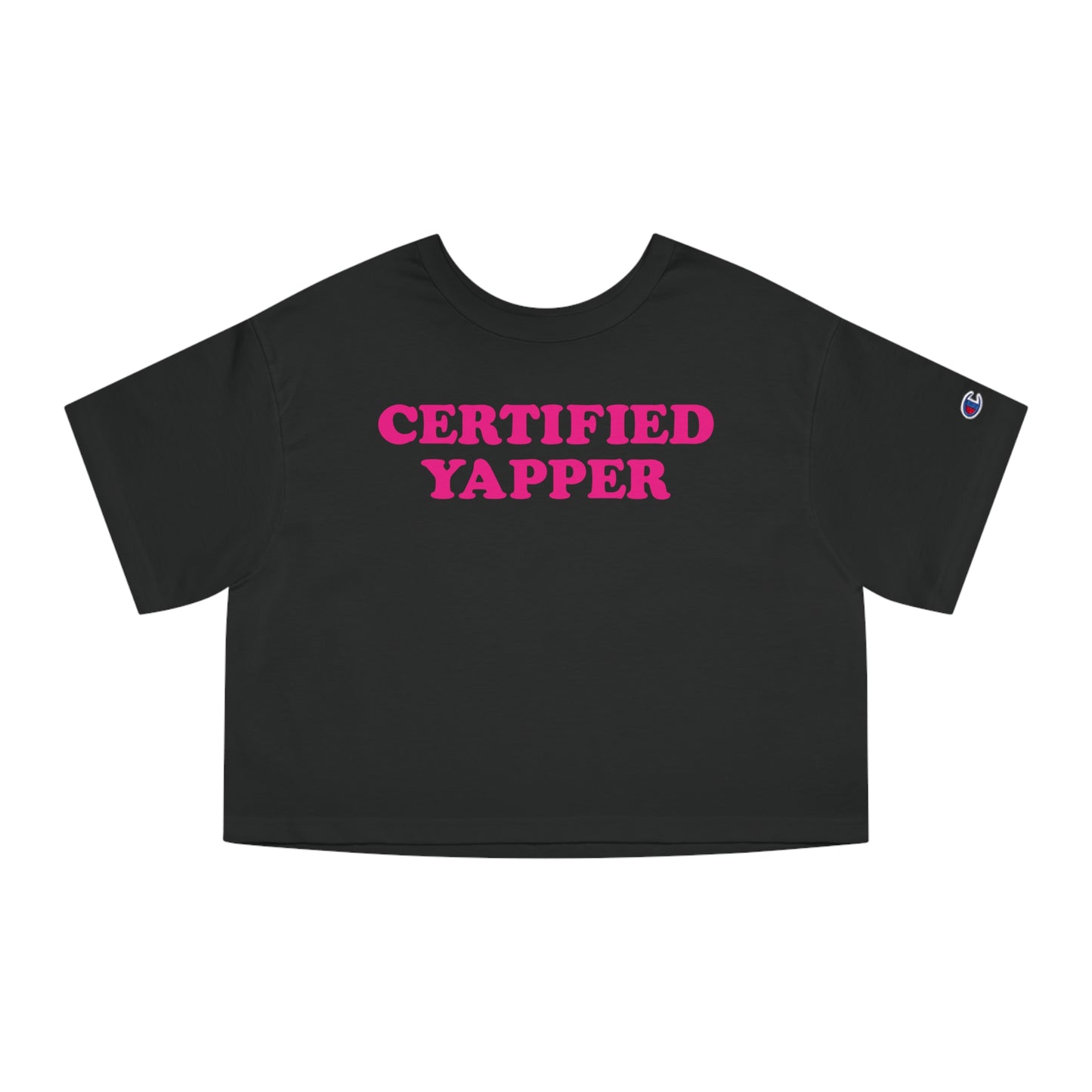 Certified Yapper Crop Top